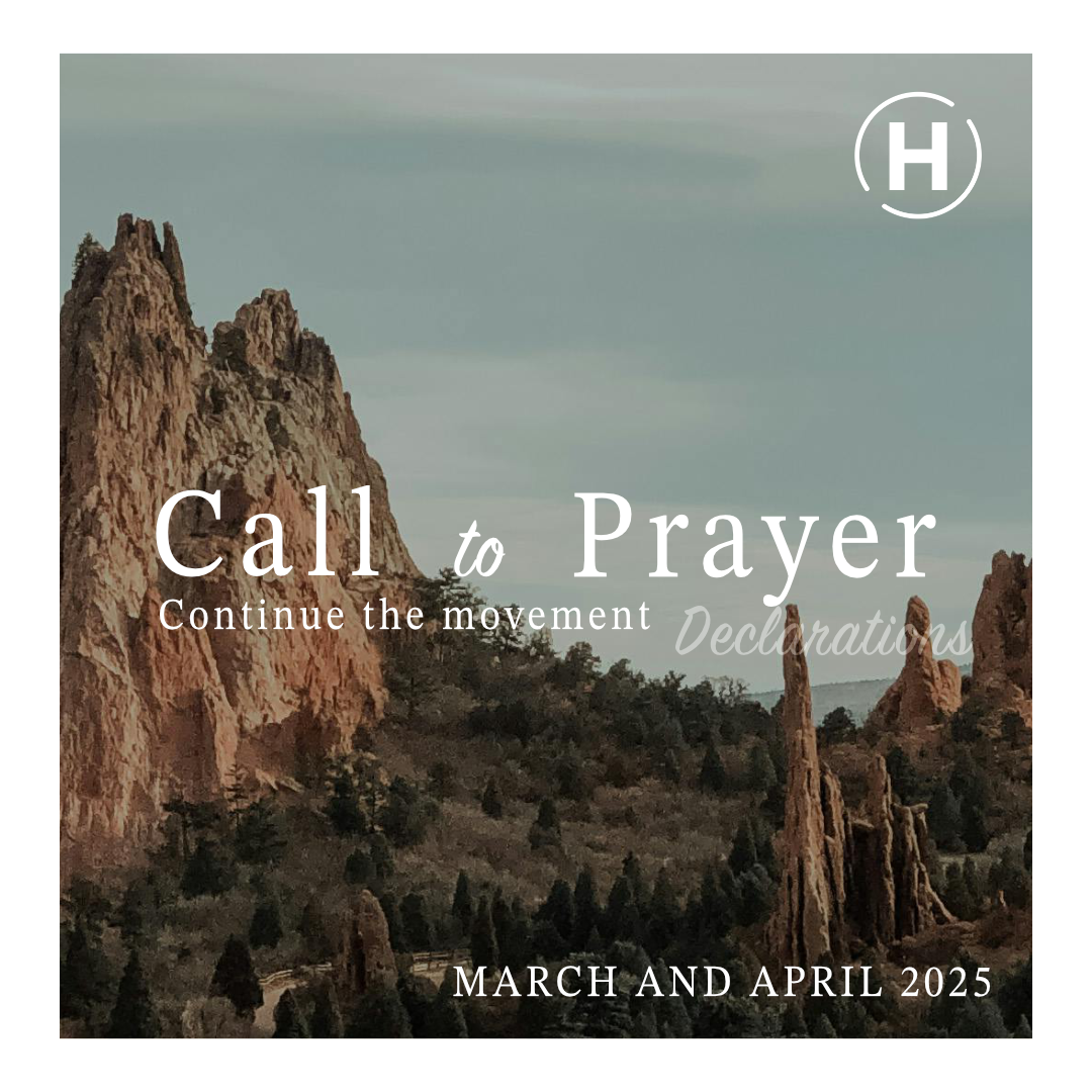 Call to Prayer Declarations - March & April 2025